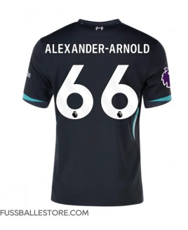 Günstige Liverpool Alexander-Arnold #66 Auswärtstrikot 2024-25 Kurzarm